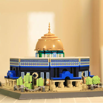 Bouwsteenset (lego) - Al Aqsa Rotskoepelmoskee (983 onderdelen)