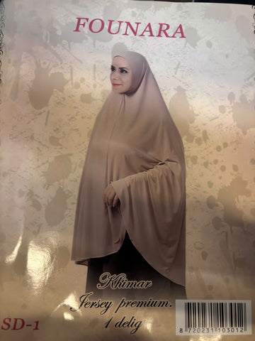 Premium jersey khimar