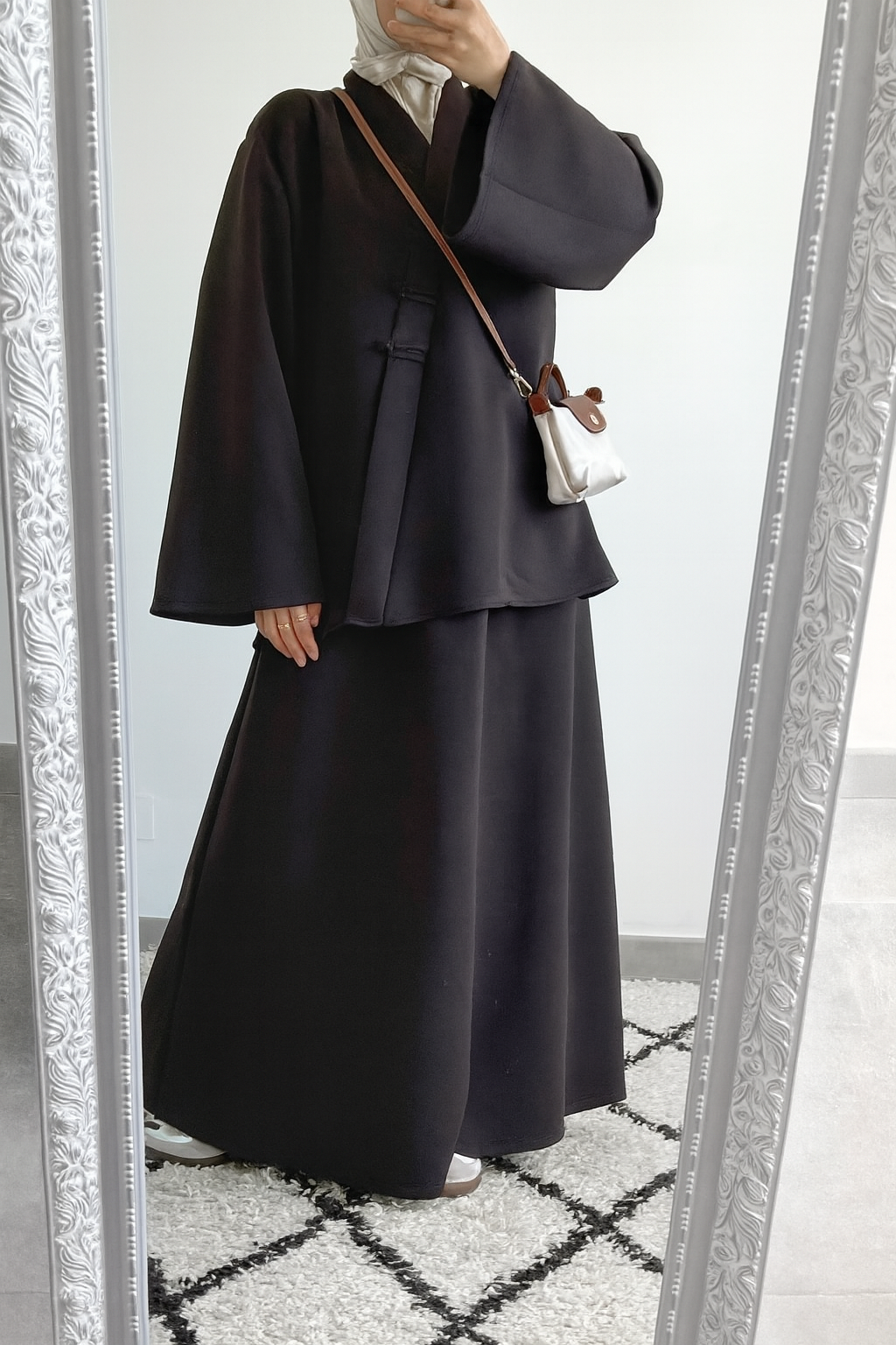 Twinset sweater en rok - joggingstof