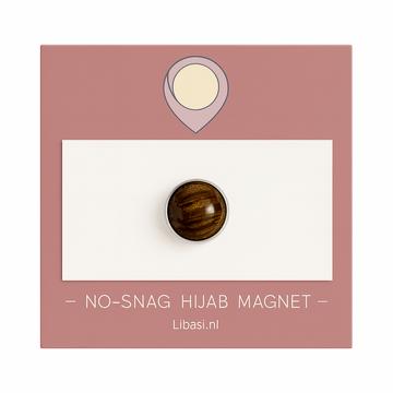 Hoofddoek Magneet Bol Houtlook