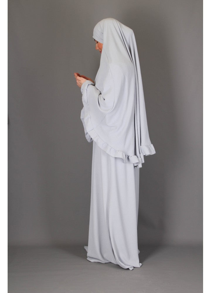 Abaya und Khimarset-Rüsche