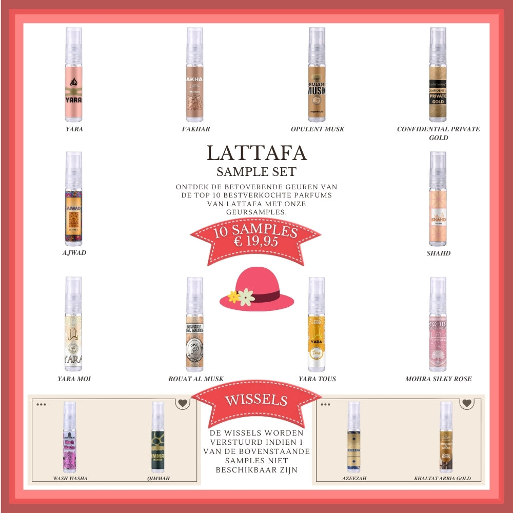 Lattafa Sample Set TOP 10 Women