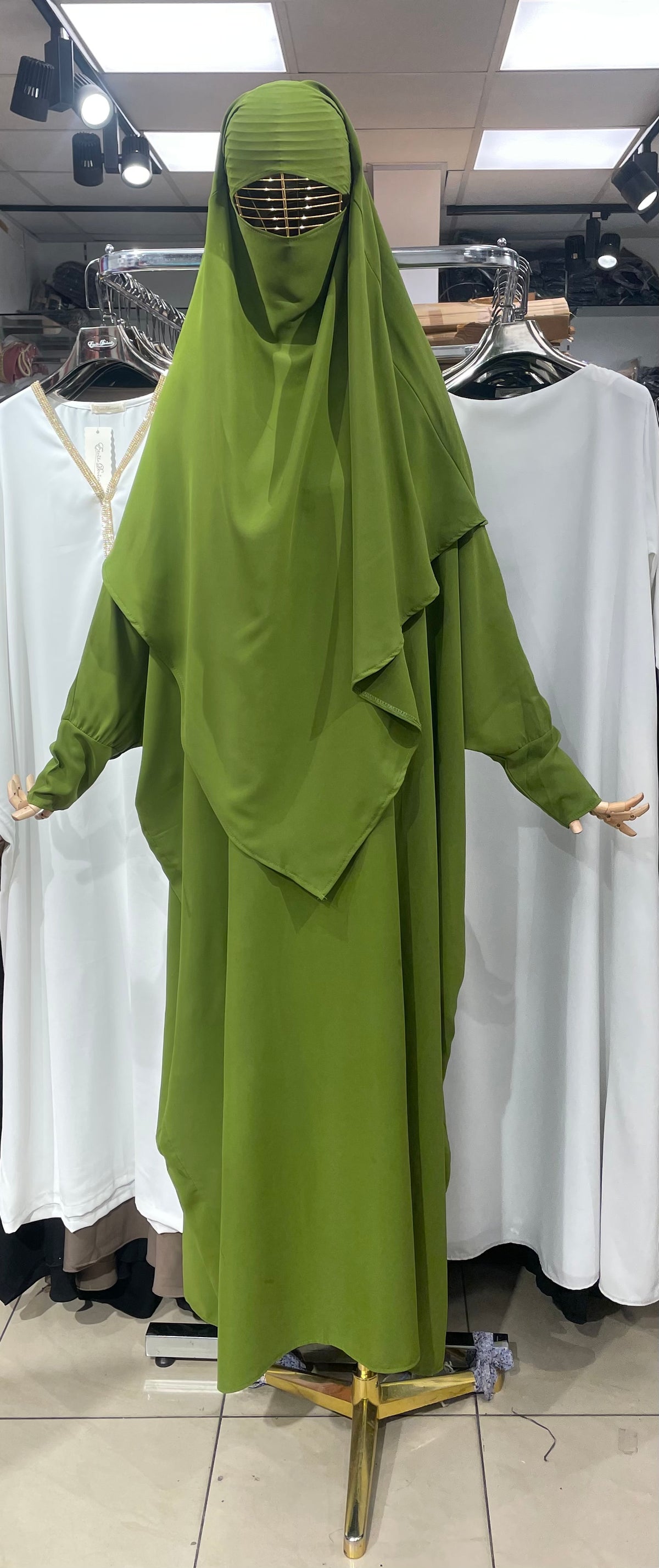 Abaya and Khimarset Butterfly (Medinasilk) 