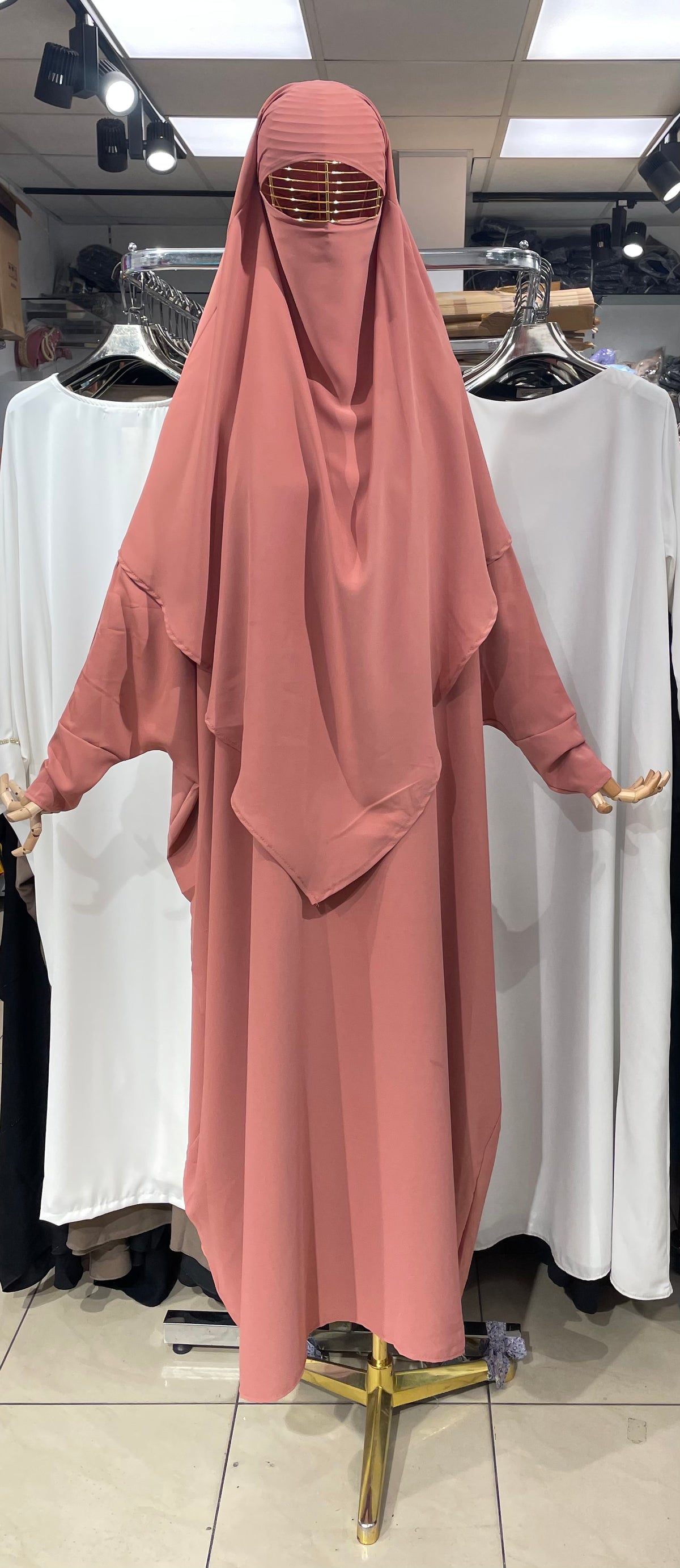 Abaya and Khimarset Butterfly (Medinasilk) 