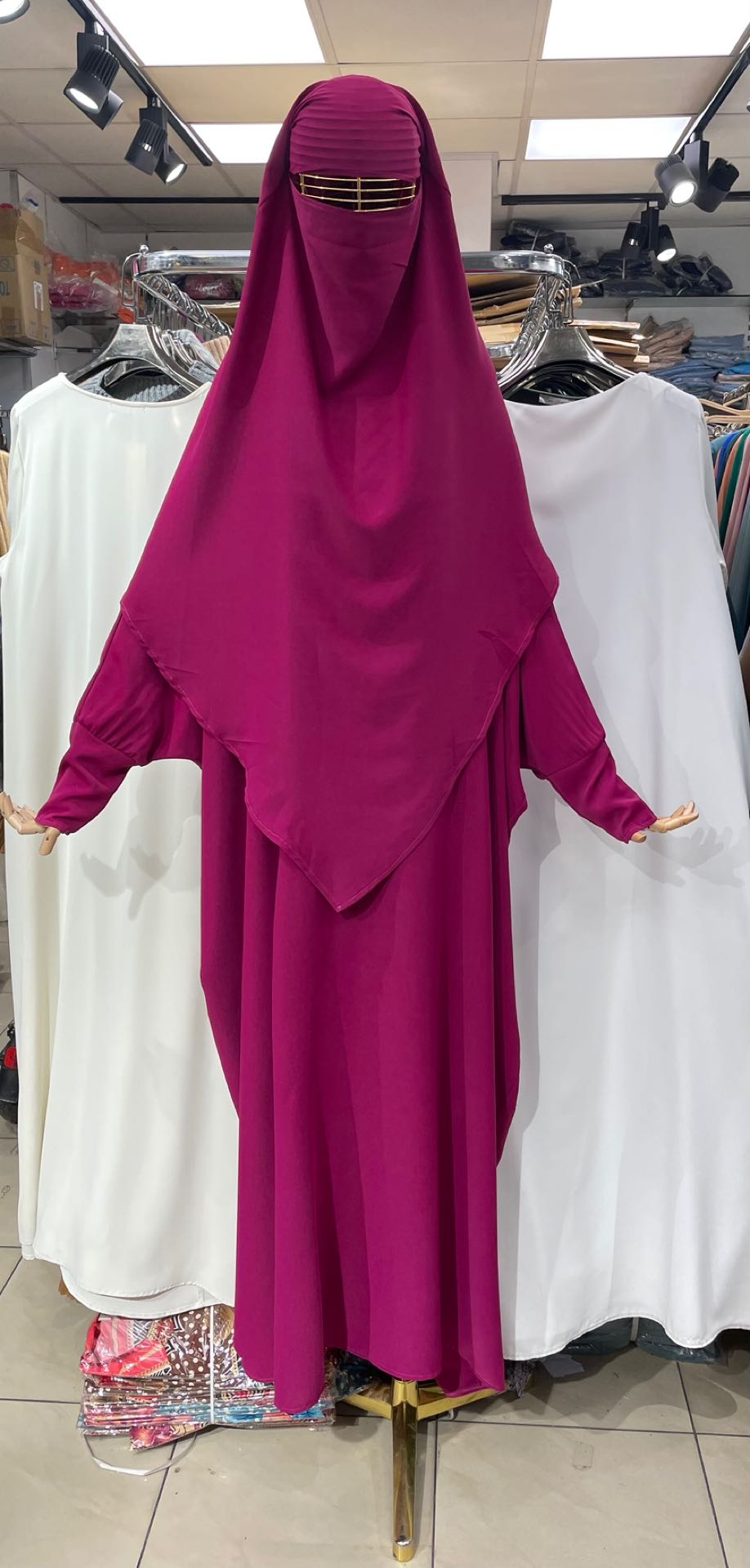 Abaya and Khimarset Butterfly (Medinasilk) 