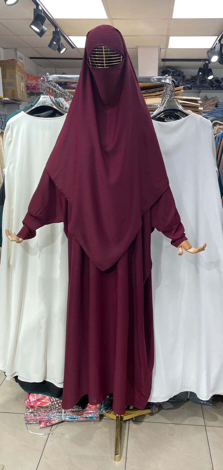 Abaya and Khimarset Butterfly (Medinasilk) 