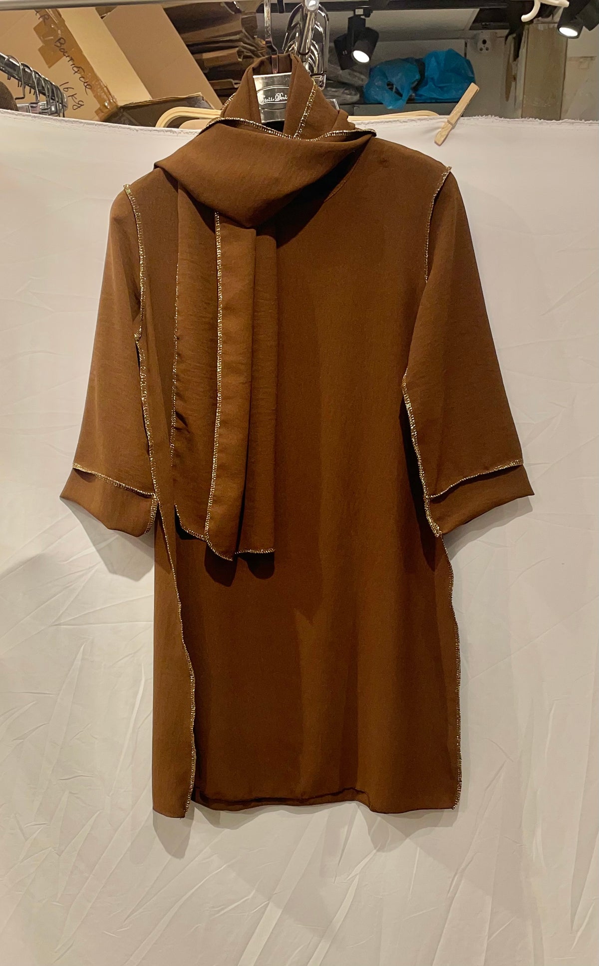 Abaya met hijab
