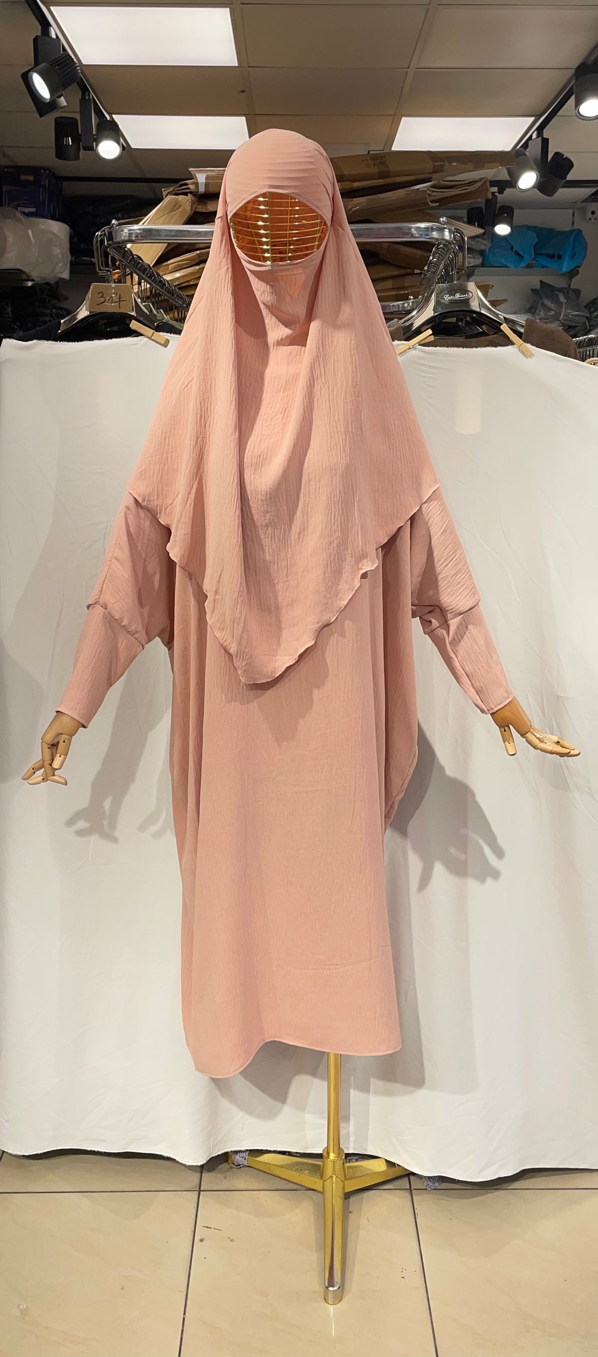 Abaya and Khimarset Papillon Binti