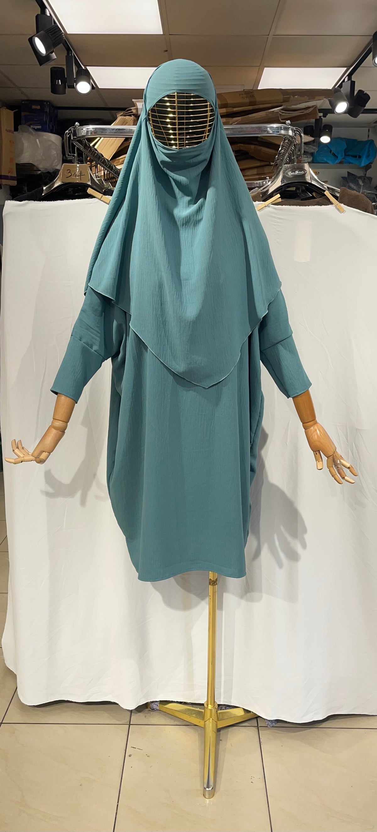 Abaya and Khimarset Papillon Binti