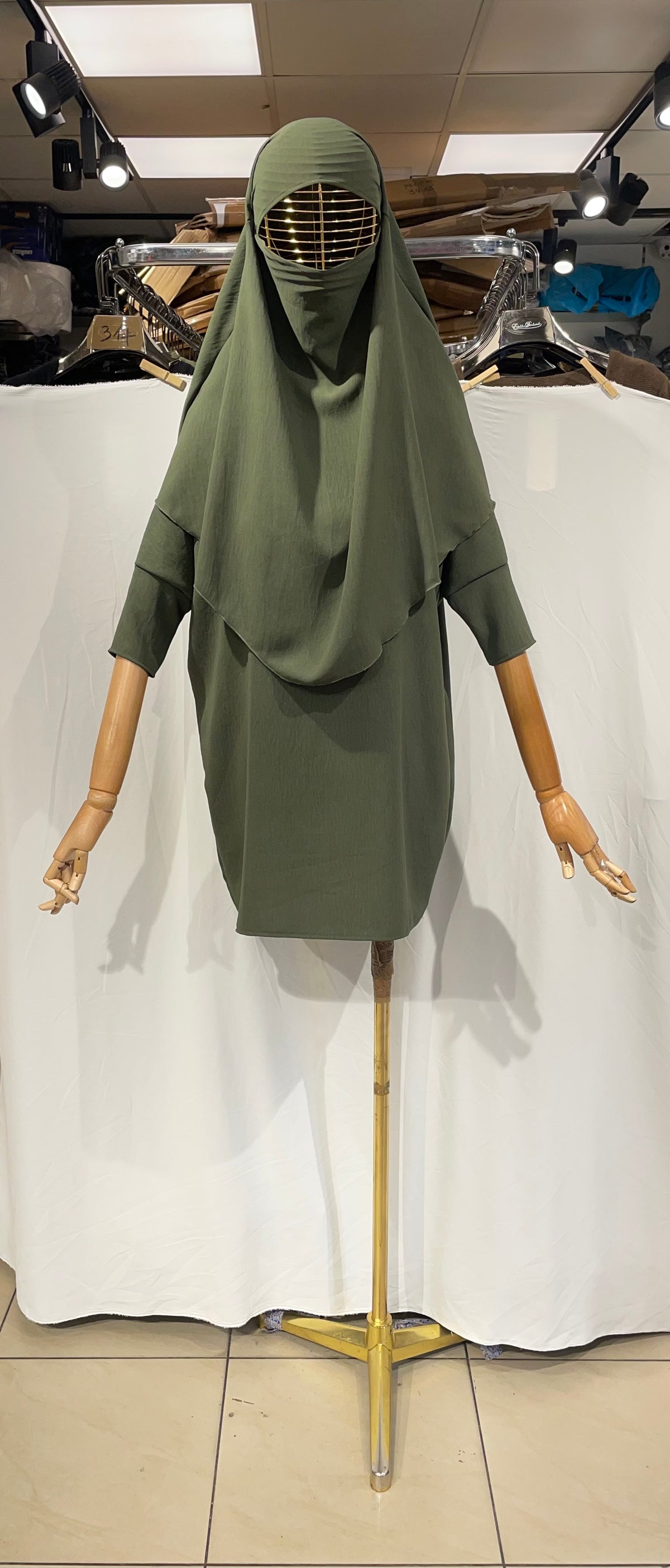 Abaya and Khimarset Papillon Binti