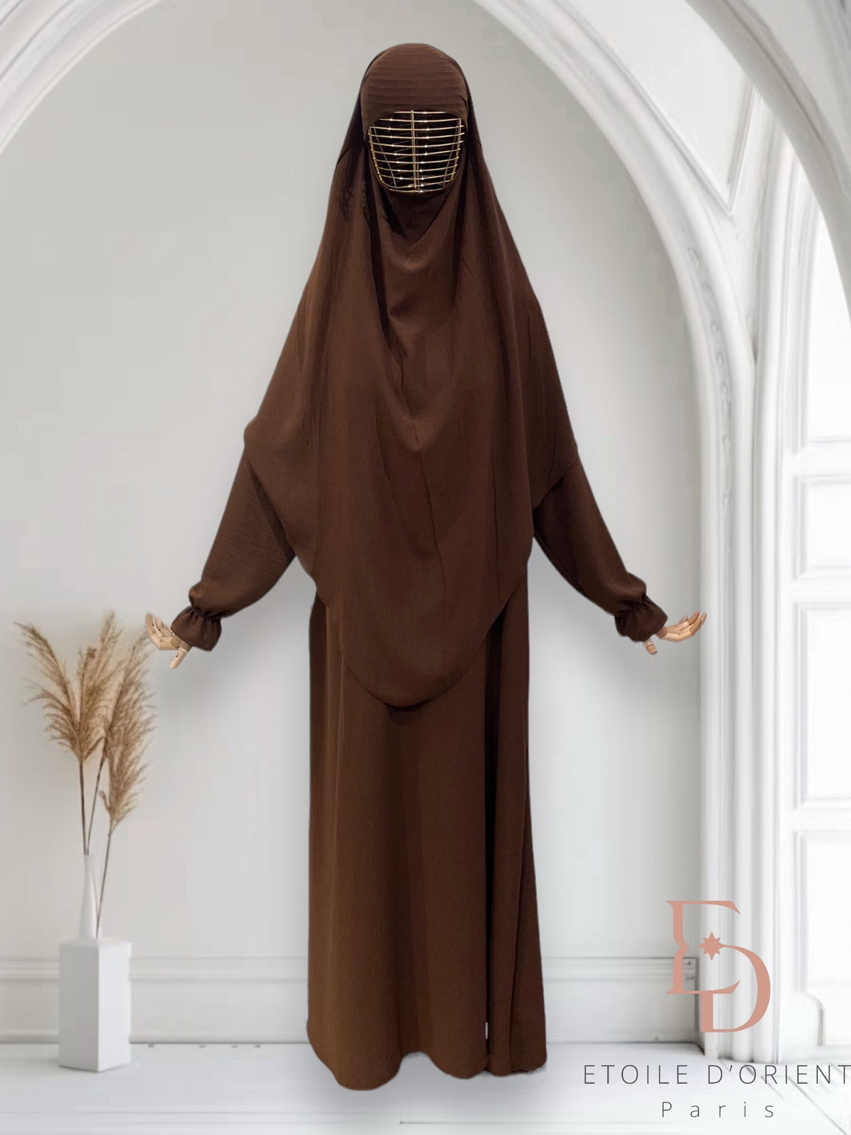 Abaya en khimarset Salima