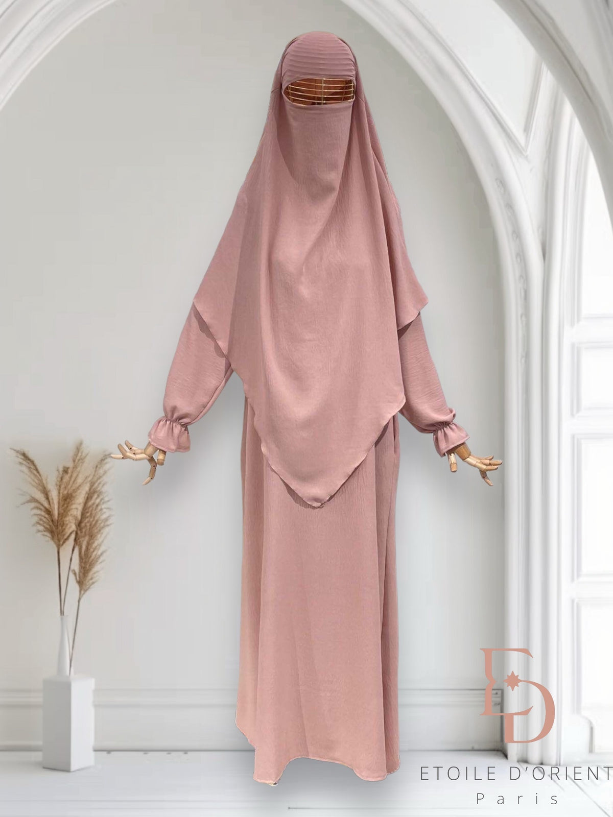 Abaya en khimarset Salima