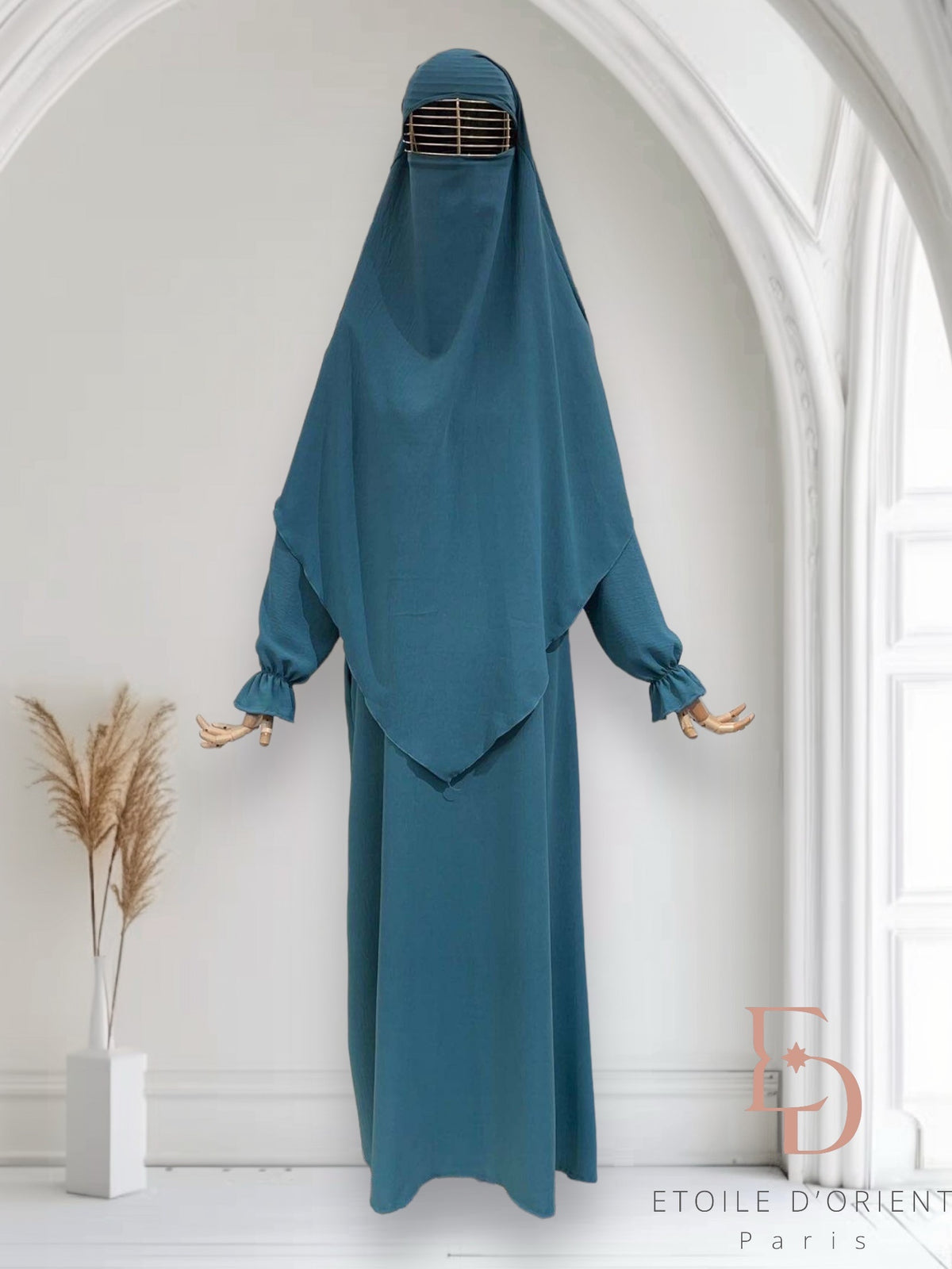Abaya en khimarset Salima