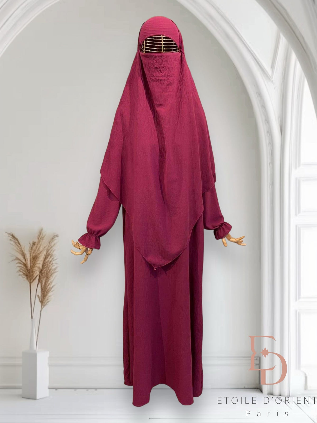 Abaya en khimarset Salima