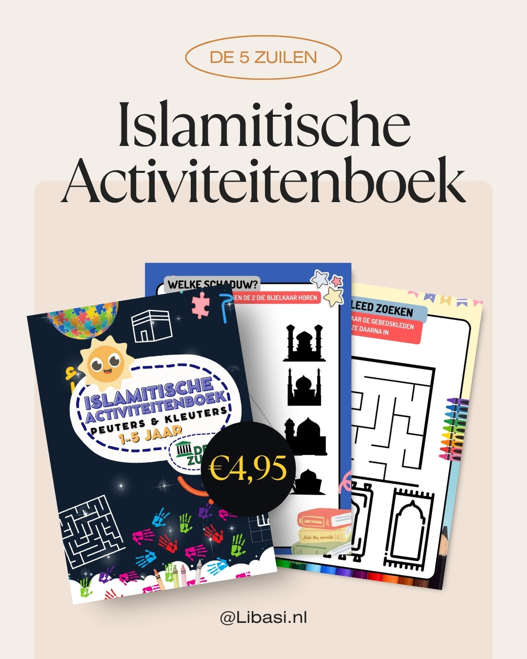 Islamitisch activiteitenboek Peuters&Kleuters