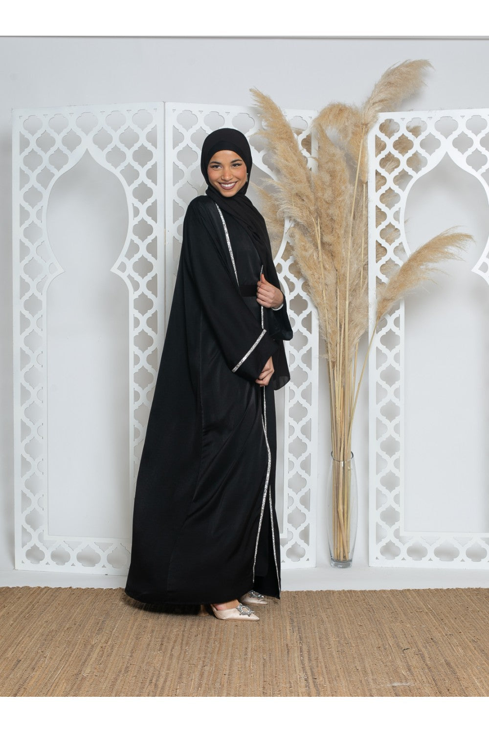 Luxe abayaset strass