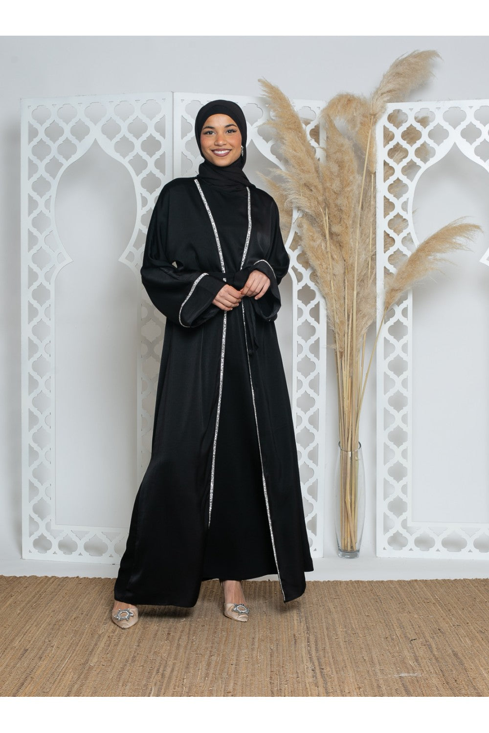 Luxe abayaset strass