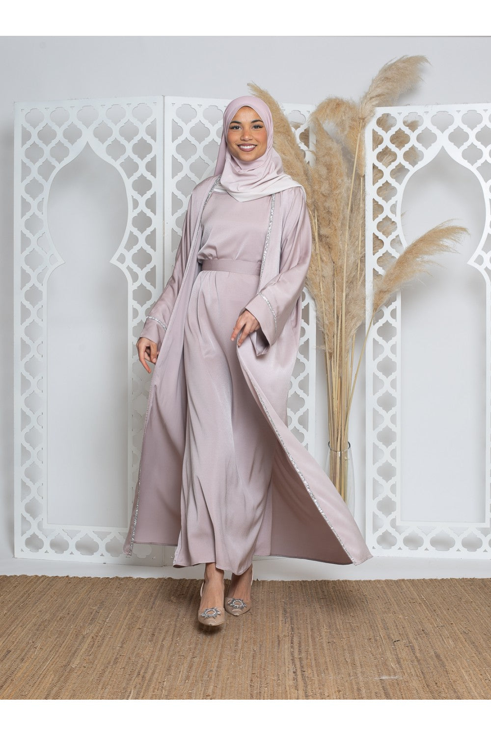 Luxe abayaset strass
