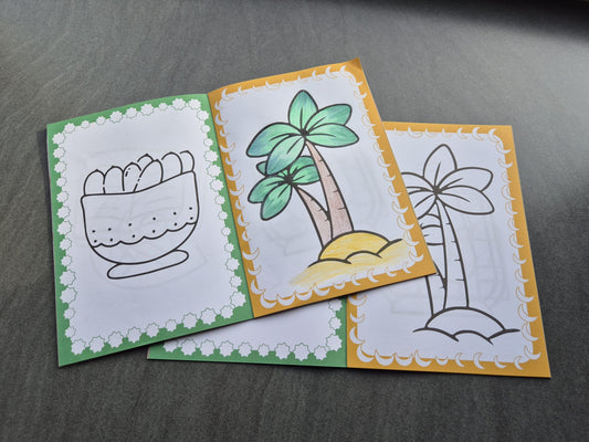 Tiny Muslim kleurboek