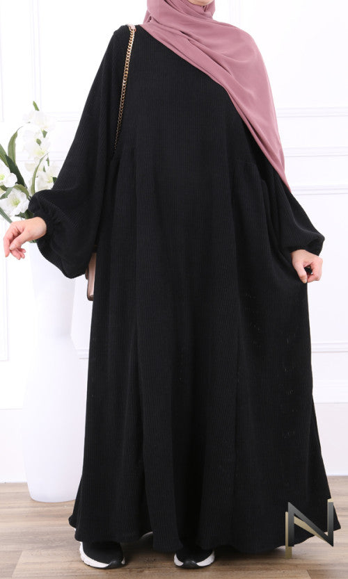 Velvet Papillon abaya