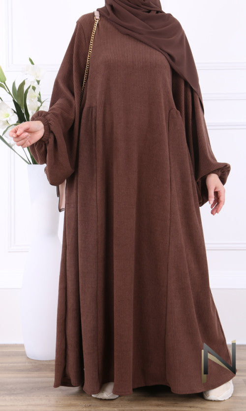 Velvet Papillon abaya
