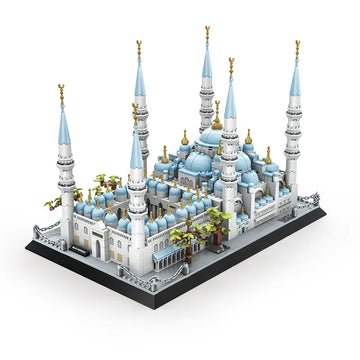 Blauwe Sultan Ahmet Moskee in Istanbul Bouwstenenset(lego) - (1129 onderdelen)