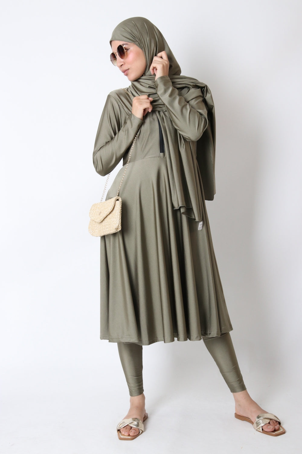 Burkini zipper (long)