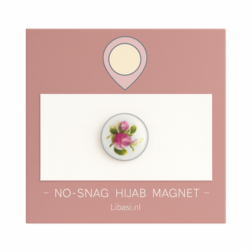 Hoofddoek Magneet Bloem
