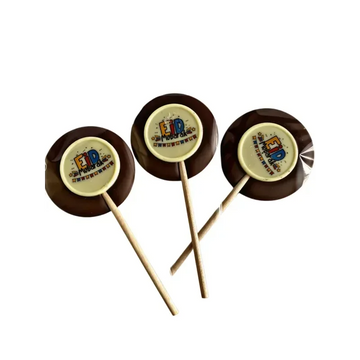 Chocolade lolly-Eid mubarak (1 stuk)