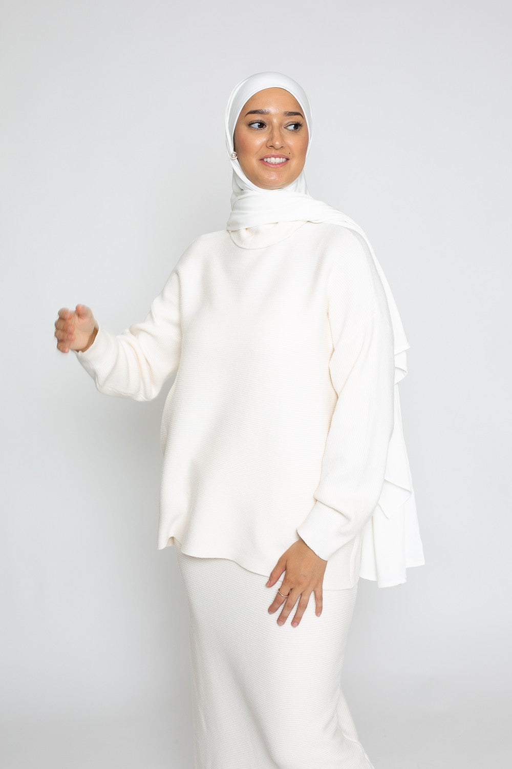 Winter-Set Rock mit Pullover