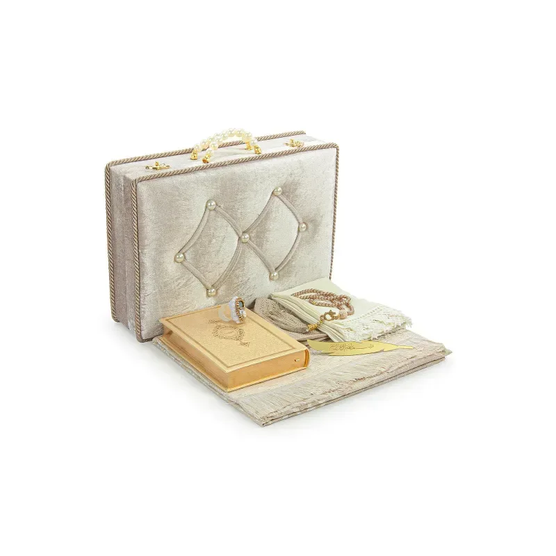 Exclusieve Cadeauset in Bruidsschatkist -Beige