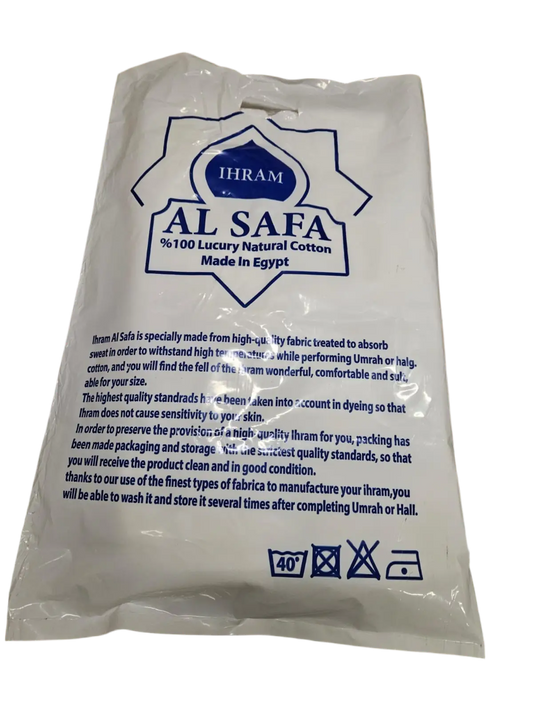 Ihram 100% katoen -merk Al Safa