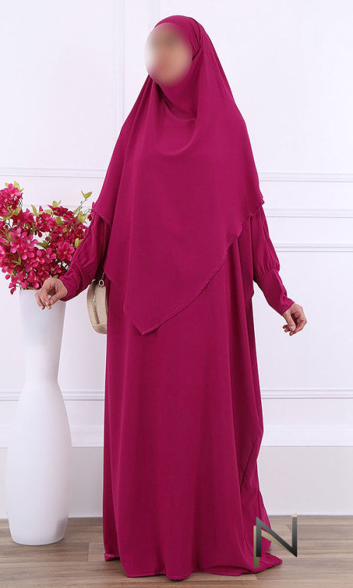 Abaya and Khimarset Butterfly (Medinasilk) 