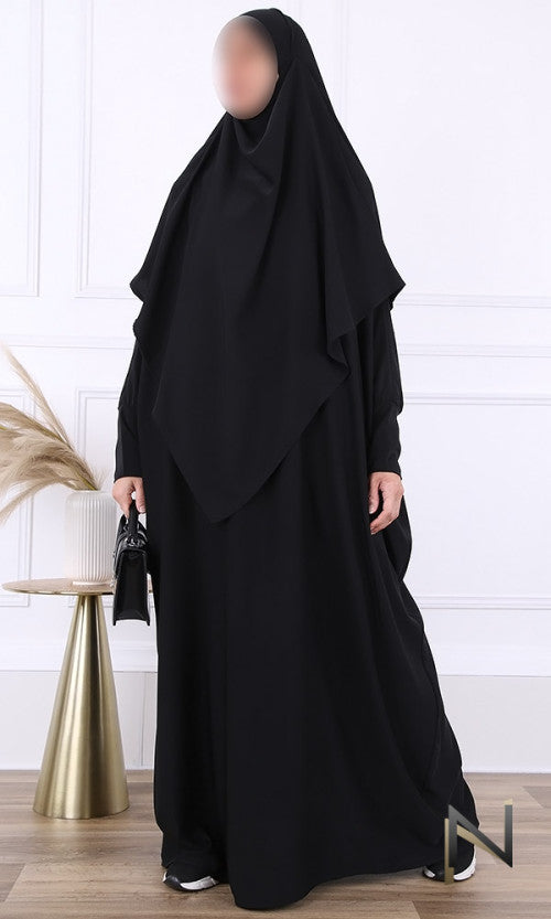 Abaya and Khimarset Butterfly (Medinasilk) 