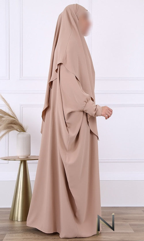 Abaya and Khimarset Butterfly (Medinasilk) 
