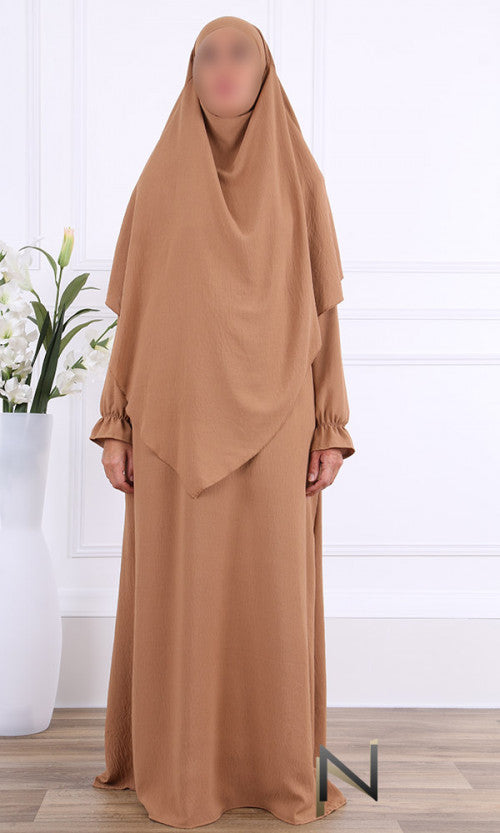 Abaya en khimarset Salima