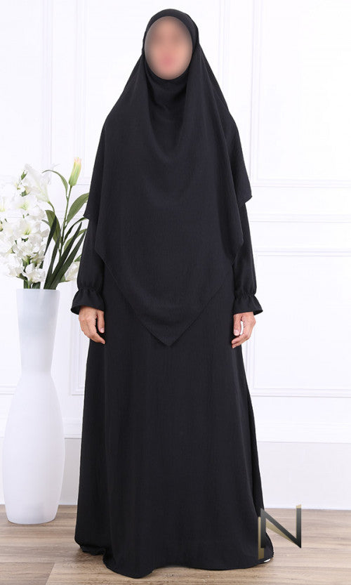 Abaya en khimarset Salima