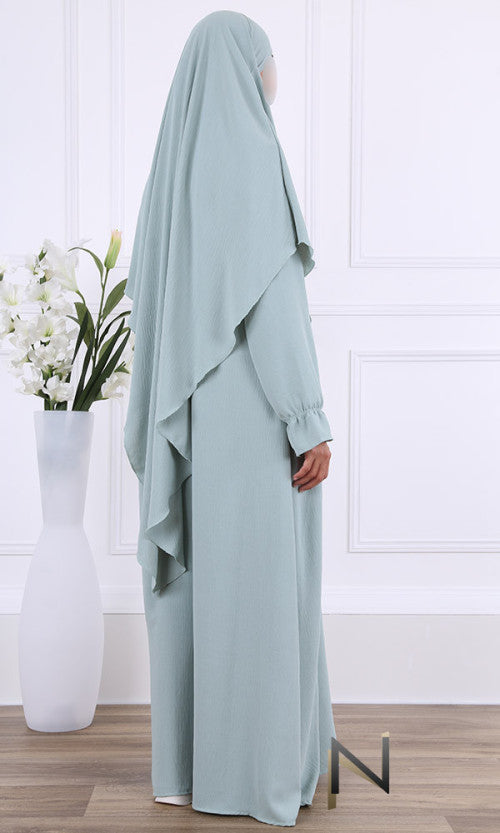 Abaya en khimarset Salima