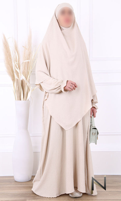 Abaya en khimarset Salima