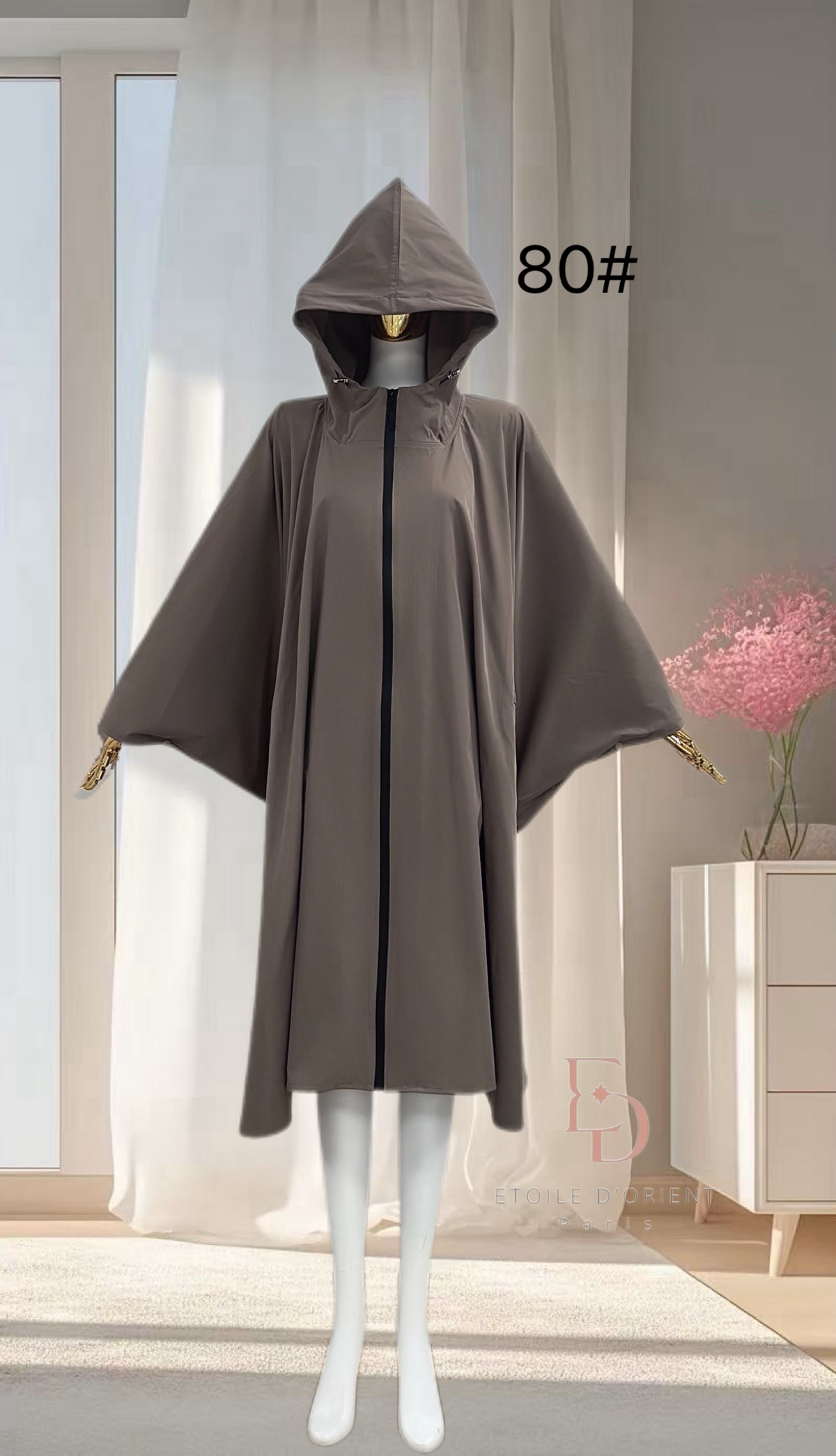 Damesponcho – waterafstotend en oversized
