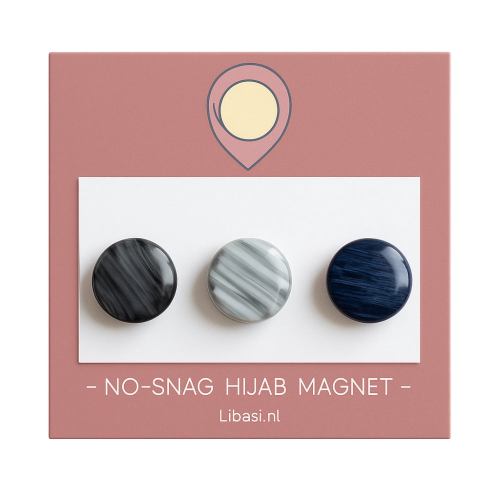 Hoofddoekmagneetset (3 stuks)
