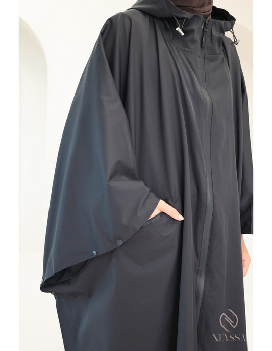 🖤 Dames poncho – Waterafstotend en Oversized