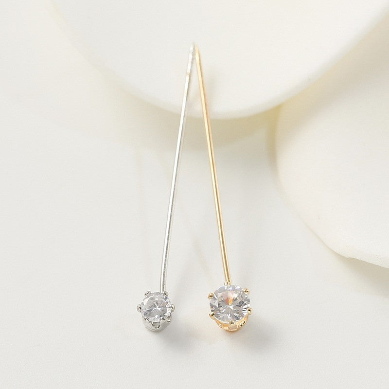 Luxe Speld met Steentje (5 stuks) Goud