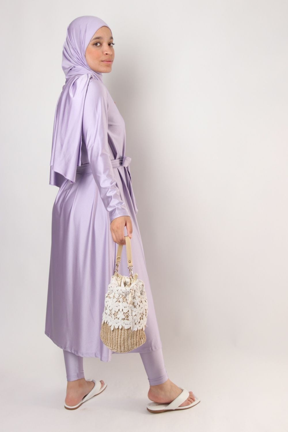 Lange burkini (inclusief hijab)