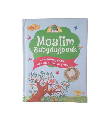 Moslim babydagboek (blauw) - GoodWords