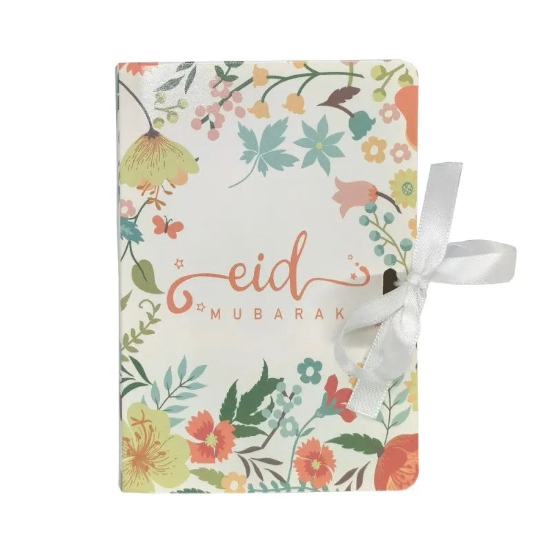 Eid mubarak cadeaudoosjes - bloemen (6 stuks)