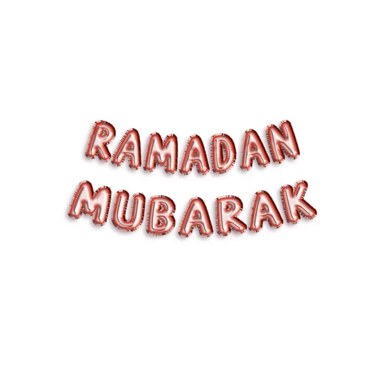 Folieballon "Ramadan Mubarak" -rose Masli.eu