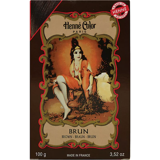 Hennapoeder Brun / bruin 100 Gram - Henna