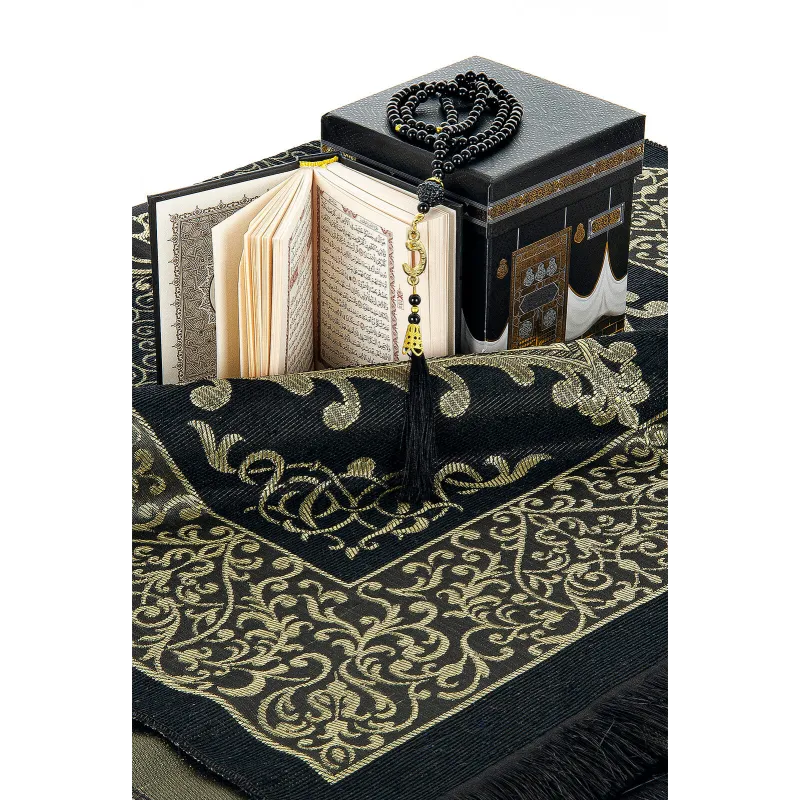 Luxe Cadeauset Gebedskleed en koran -Kaaba