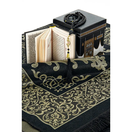 Luxe Cadeauset Gebedskleed en koran -Kaaba